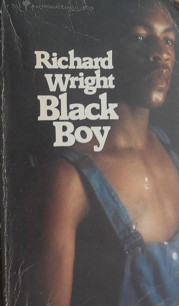 book titled Black Boy.